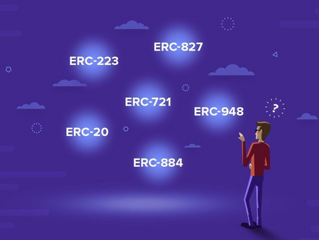 What are ERC721 and ERC20?